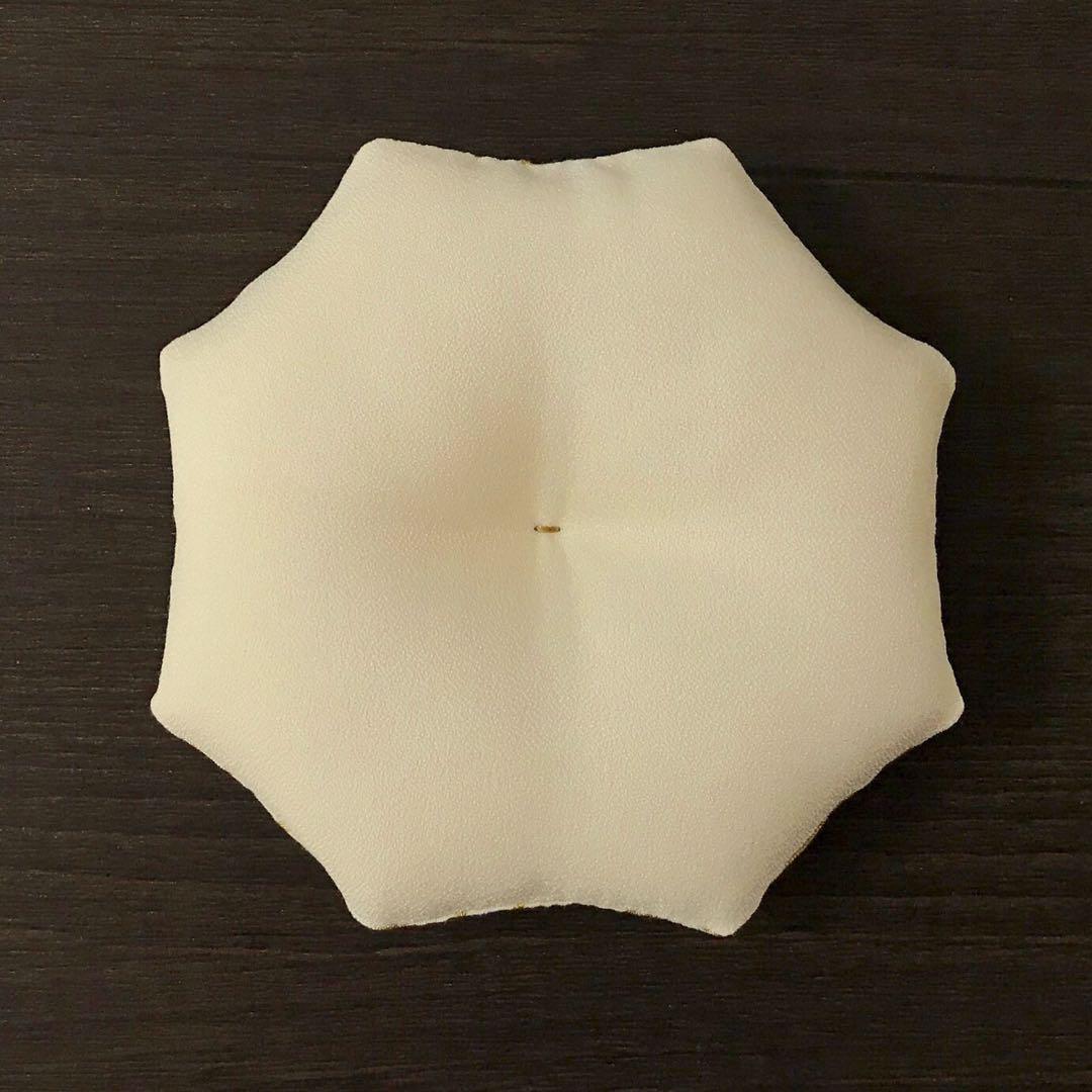 dotentakao 金箔麻の葉文様✤八角ミニ座布団約7cm他合計18点
