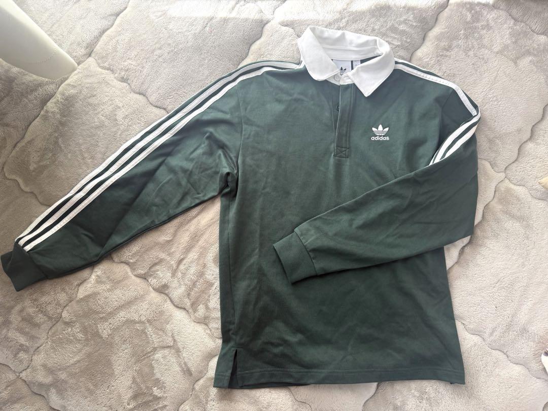 adidas 襟付き長袖