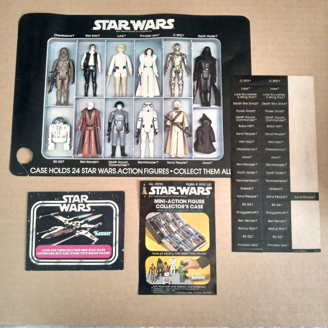 STAR WARS ミニアクションフィギュア コレクターズケース&付属広告 STAR WARS ミニアクションフィギュア コレクターズケース&付属広告