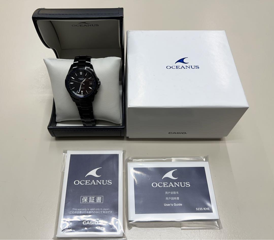 【新品未使用】CASIO カシオ オシアナス OCW-S100B-1AJF