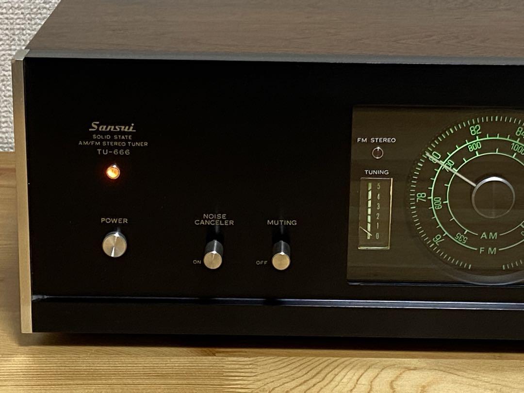 SANSUI TU-666 FM AMチューナー - ラジオ・コンポ SANSUI TU-666 FM AMチューナー - ラジオ・コンポ