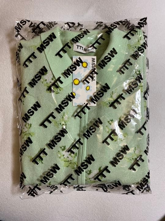 人気ブランド新作豊富 TTT_MSW Flower Half Zip Cadigan Sky Blue