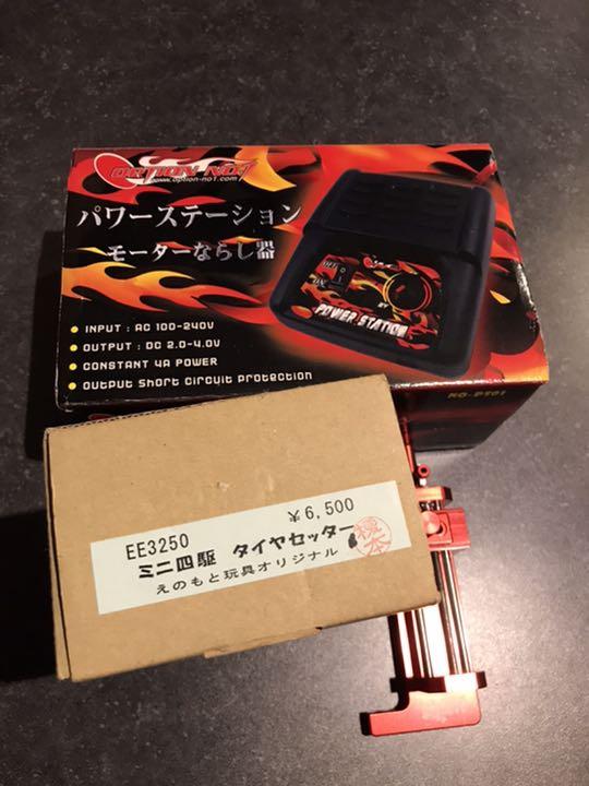 生まれのブランドで ミニ四駆 えのもと タイヤセッター パワー