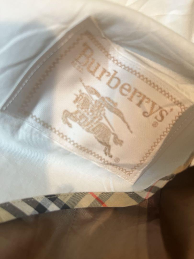 美品　BURBERRYS ステンカラーコート/9//BEG/無地　ノバチェック