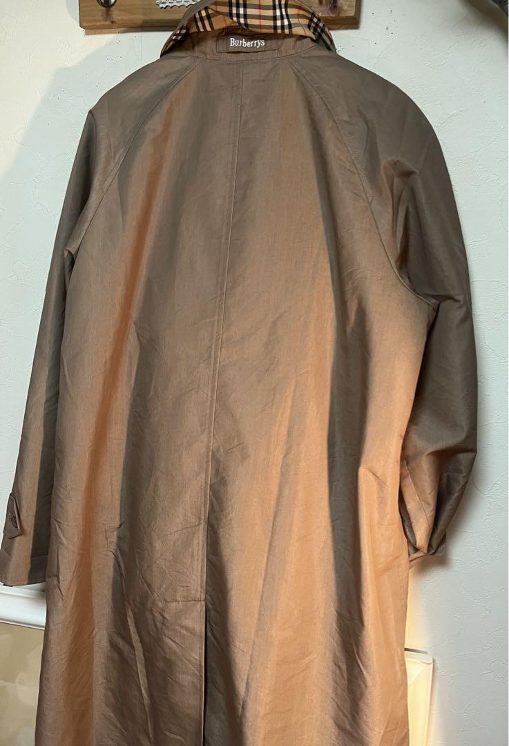 美品　BURBERRYS ステンカラーコート/9//BEG/無地　ノバチェック