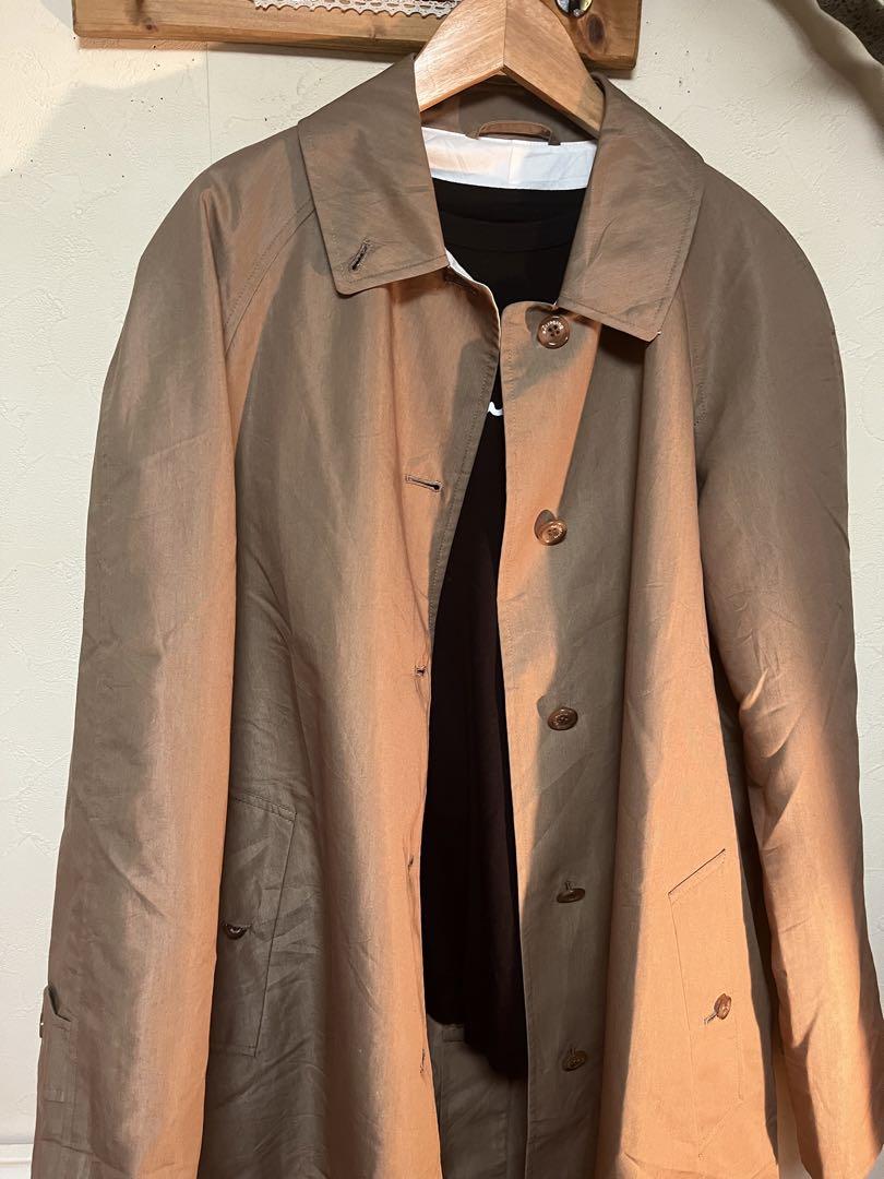 美品　BURBERRYS ステンカラーコート/9//BEG/無地　ノバチェック