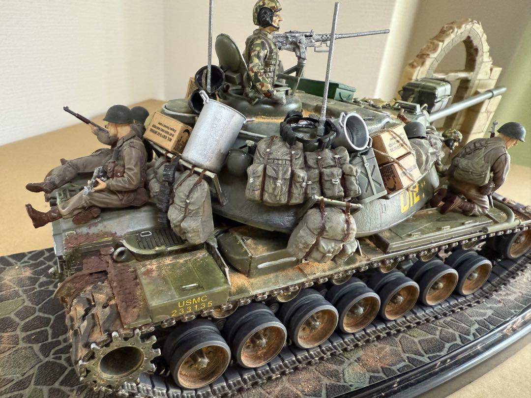 プラモデル戦車1/35完成品M103A2ファイティングモンスターアメリカ軍
