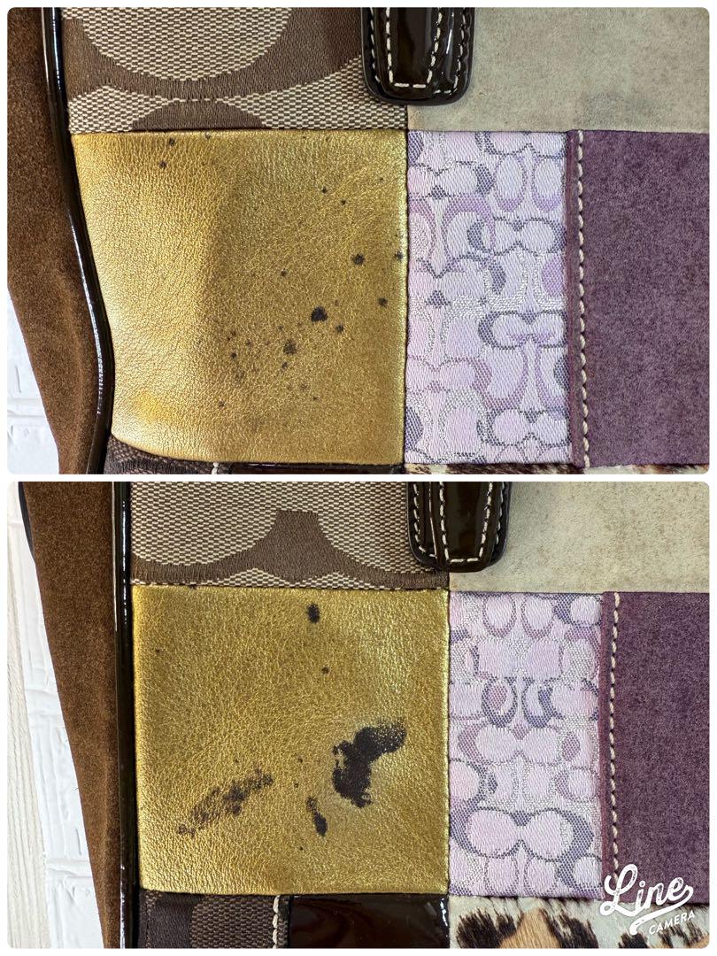 coachパッチワーク風バッグ