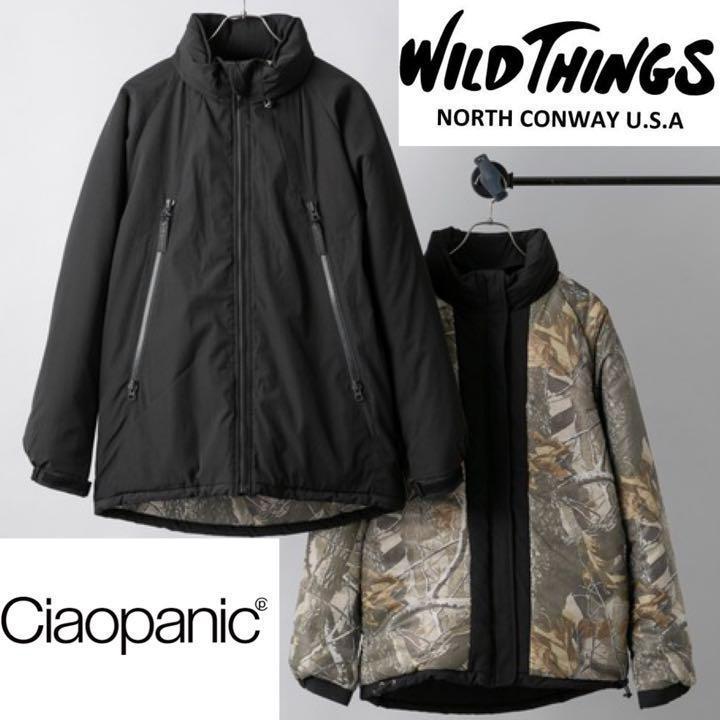 Ｍ 別注 ワイルドシングス 2way ハッピー ジャケット WILDTHINGSダウンジャケット