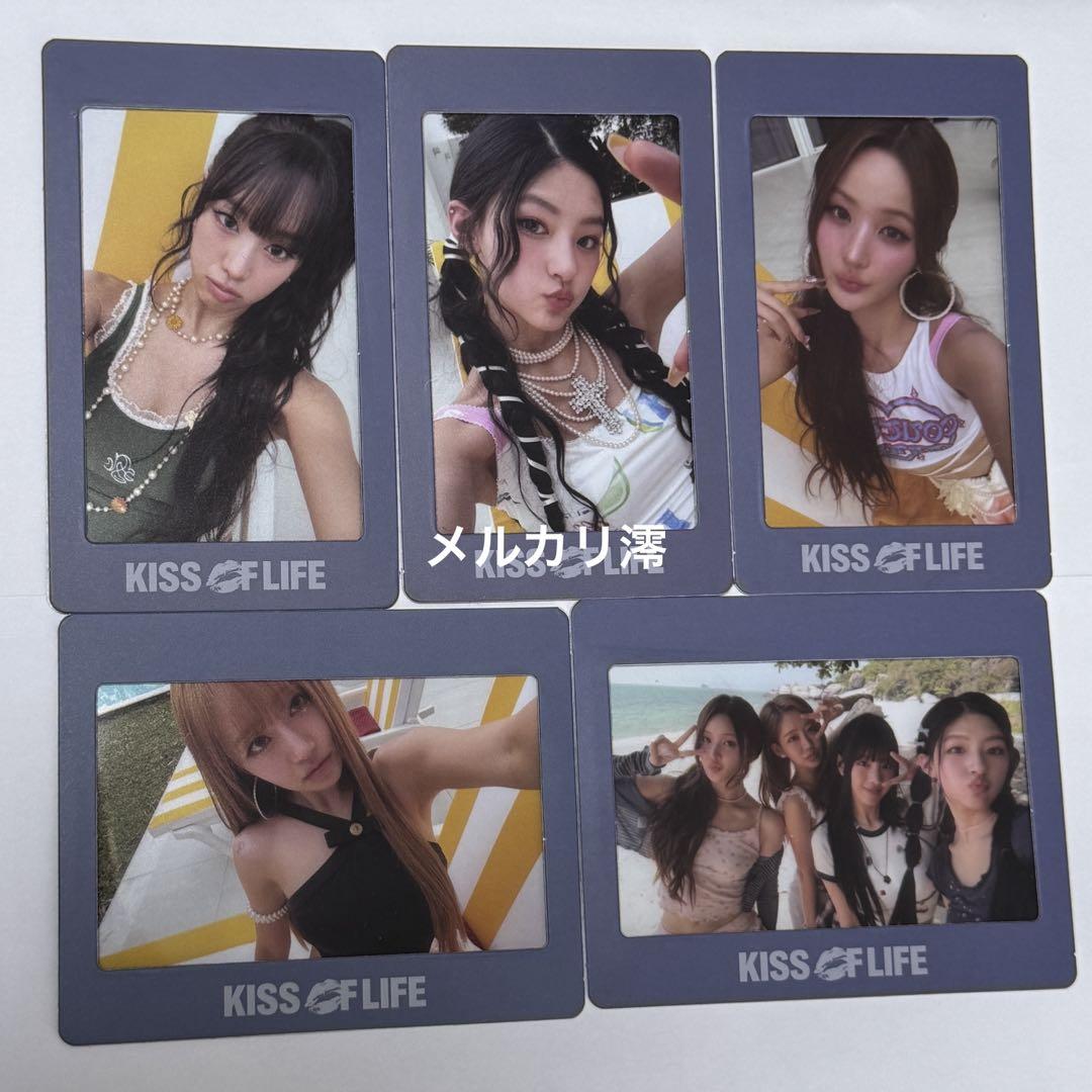 kiss of life ハヌル　封入トレカ　リップカード kiss of life キオプ ハヌル 封入 アルバムトレカ リップカード