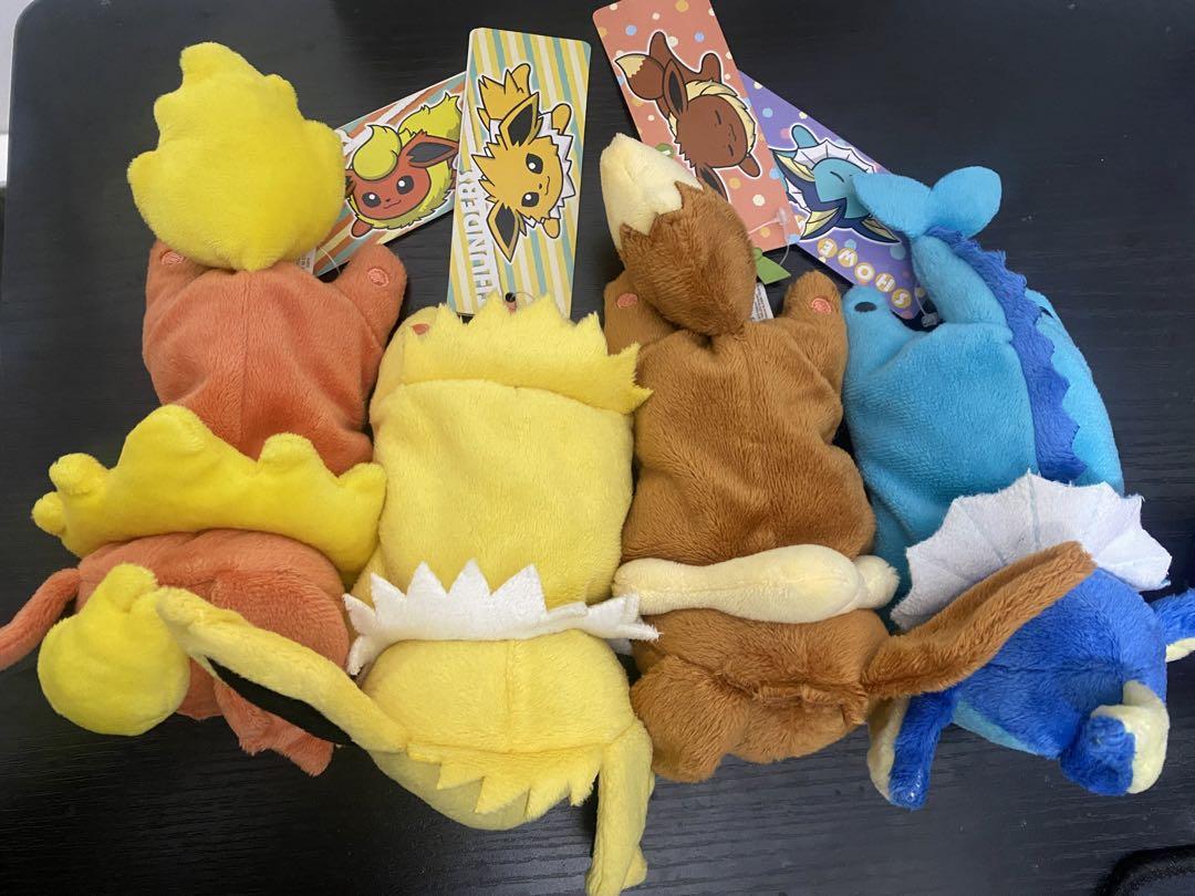 ポケモン くったりぬいぐるみ ブイズ4体 新品タグ付き