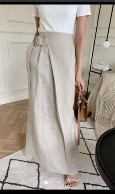 Birthday Bash リネンベルトロングスカート トラスト リネンベルトロングスカート Birthday Bash リネンベルトロングスカート トラスト リネンベルトロングスカート