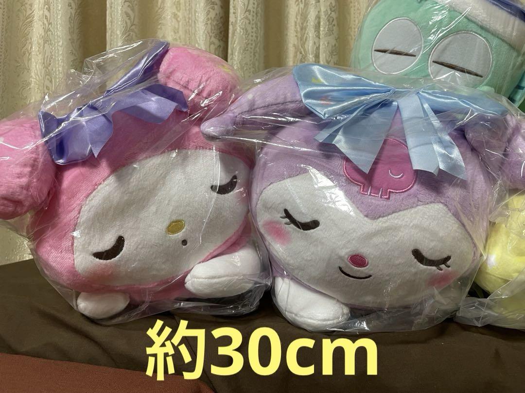★新品未★ぽてっと寝そべりBIGぬいぐるみ サンリオキャラクターズ 7点セット‼︎