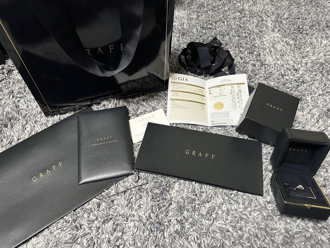 GRAFF オーバルカットダイヤモンドリング