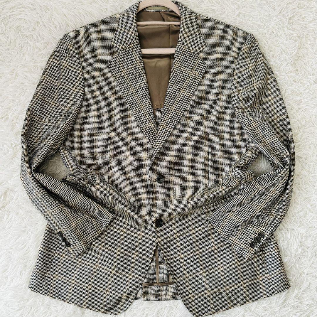 【激安通販 オンラインショップ】 未使用級✨️H.レッサーアンドサンズ ジャケットL 極上のシルク ジャケット・アウター