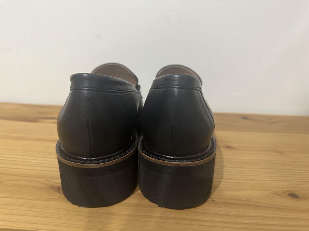 半額以下で買えるクーポン特集 期間限定セール】未使用！本革 美品⭐︎厚底ローファー 靴