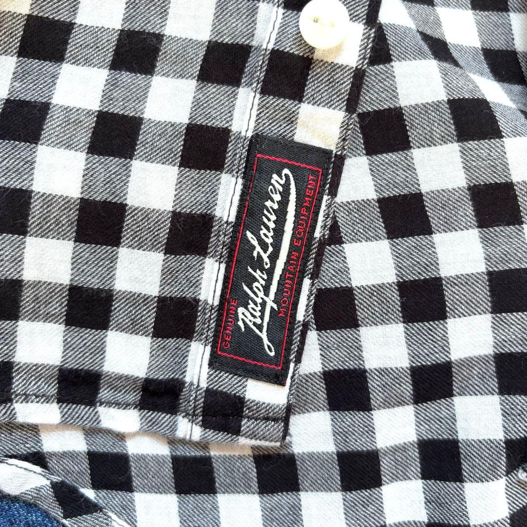 ポロ　ラルフローレン　タック　ブラウス　バンドカラー　コットン　柔らか　チェック mdprevattcaulkingandwaterproofing.com