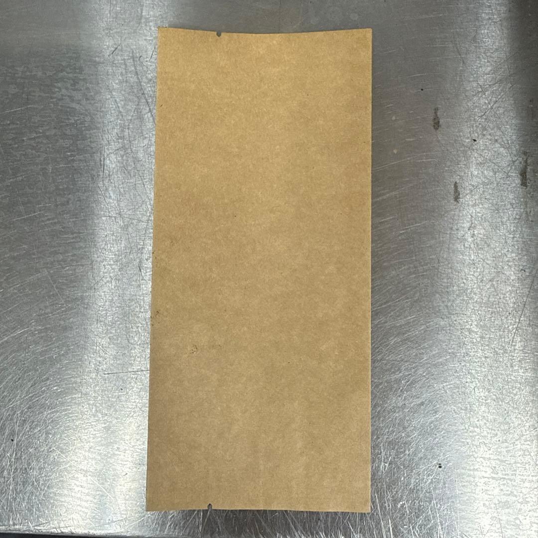 クラフト袋100g |内側アルミ 脱気弁付き 100枚新品、♥