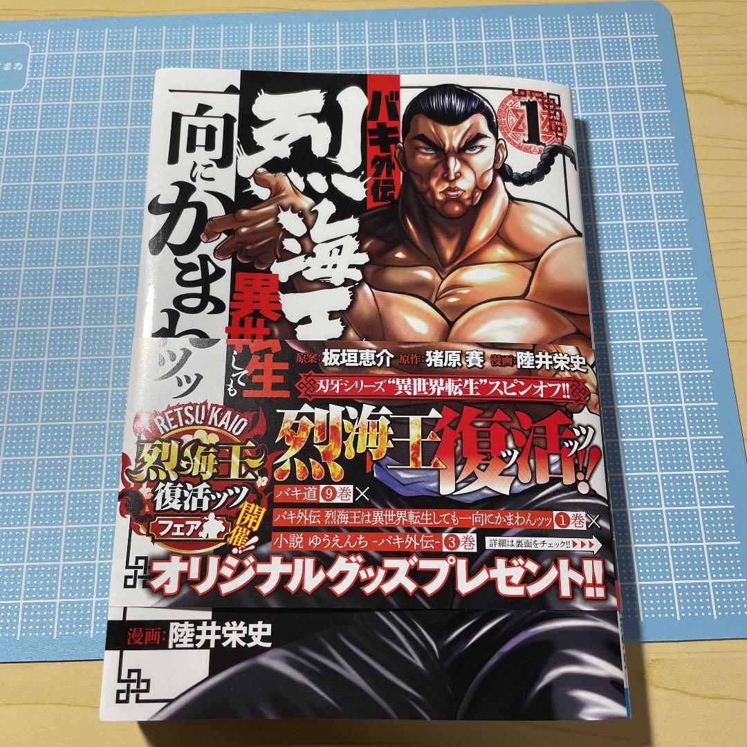 バキ外伝 烈海王は異世界転生しても一向にかまわんッッ 1 メルカリ バキ外伝 烈海王は異世界転生しても一向にかまわんッッ 1 メルカリ