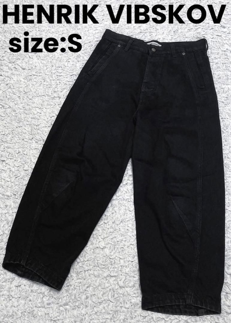【美品】即完 HENRIK VIBSKOV PEANUT DENIM BLACK