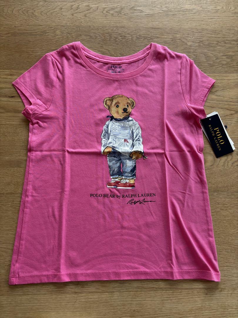 Polo bear Tシャツ ピンク 140サイズ 未使用　②