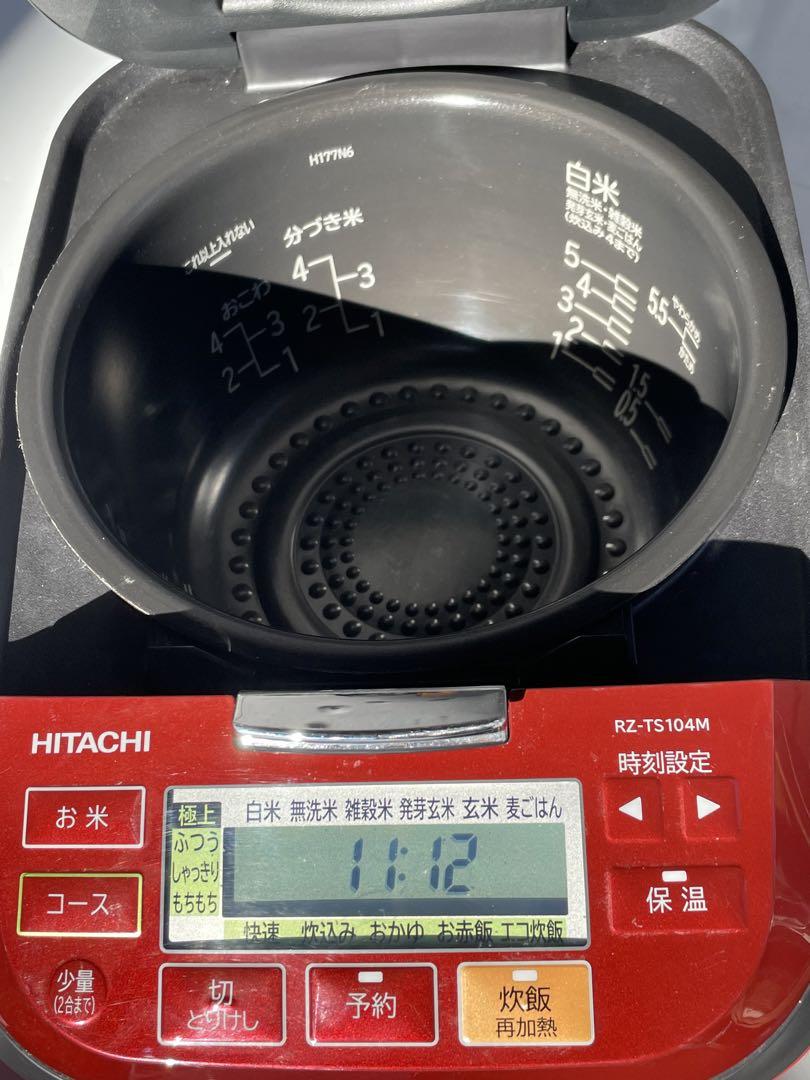 HITACHI IHジャー炊飯器 RZ-TS104M 炊飯器・餅つき機 HITACHI IHジャー炊飯器 RZ-TS104M 炊飯器・餅つき機