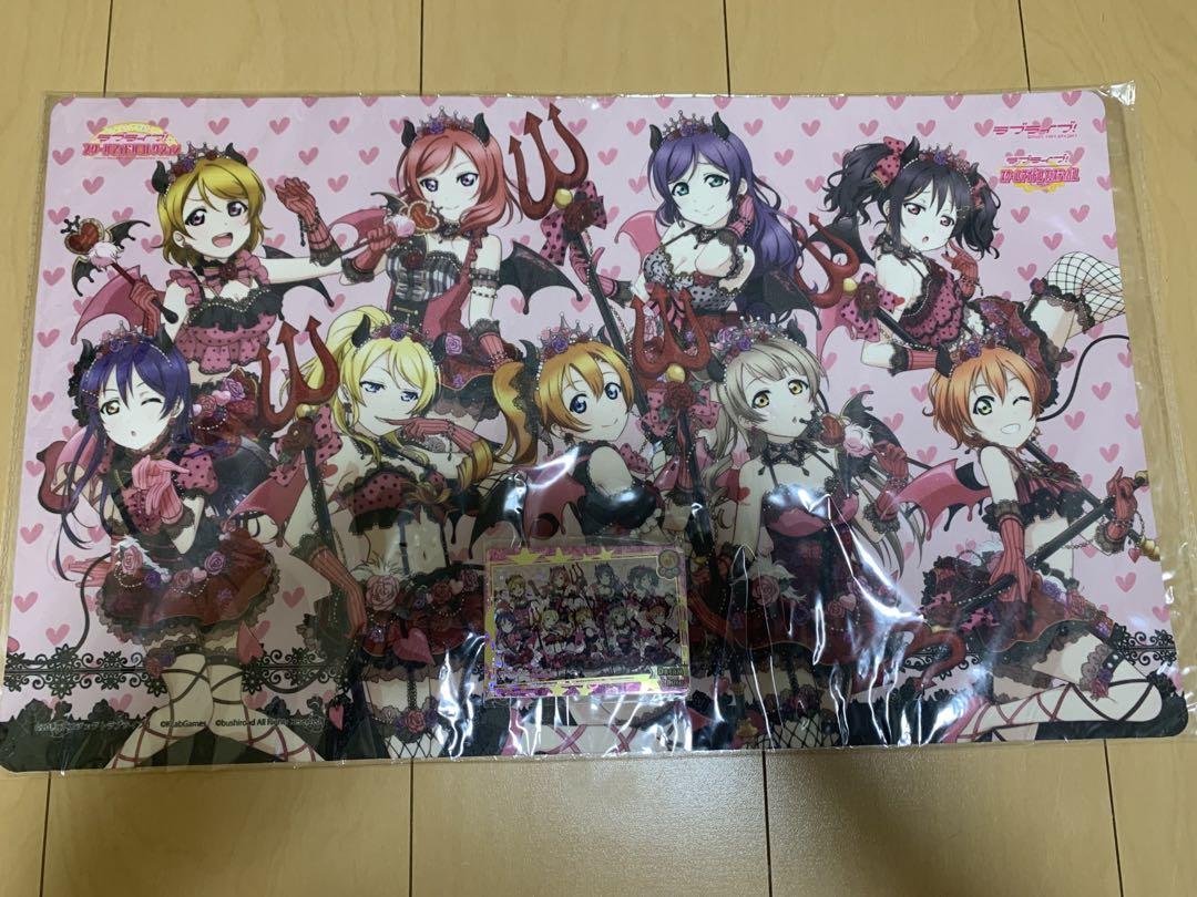 ラブライブ ！　μ's スクコレ　ラバープレイマット