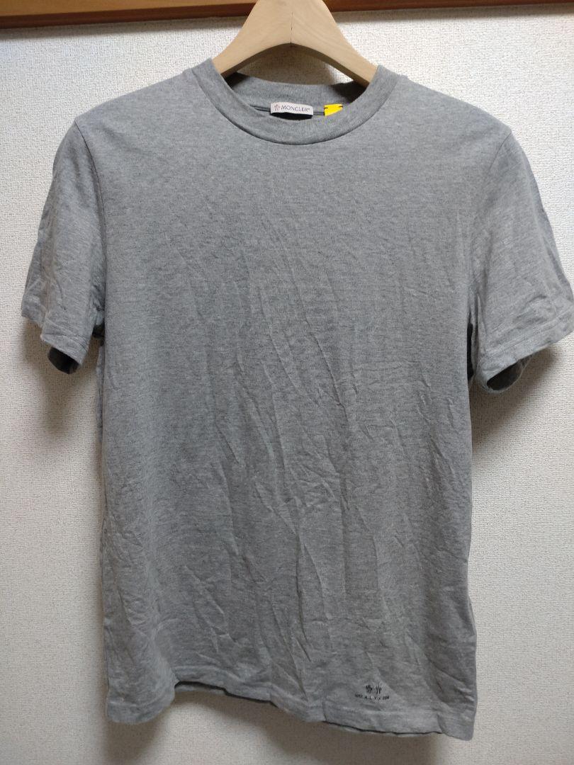 モンクレール Tシャツ グレー S（M相当）