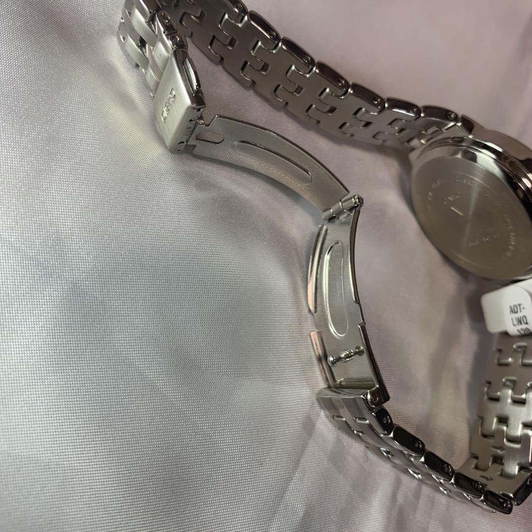 【未使用品】CASIO  カシオ　ソーラー電波時計　ピンク