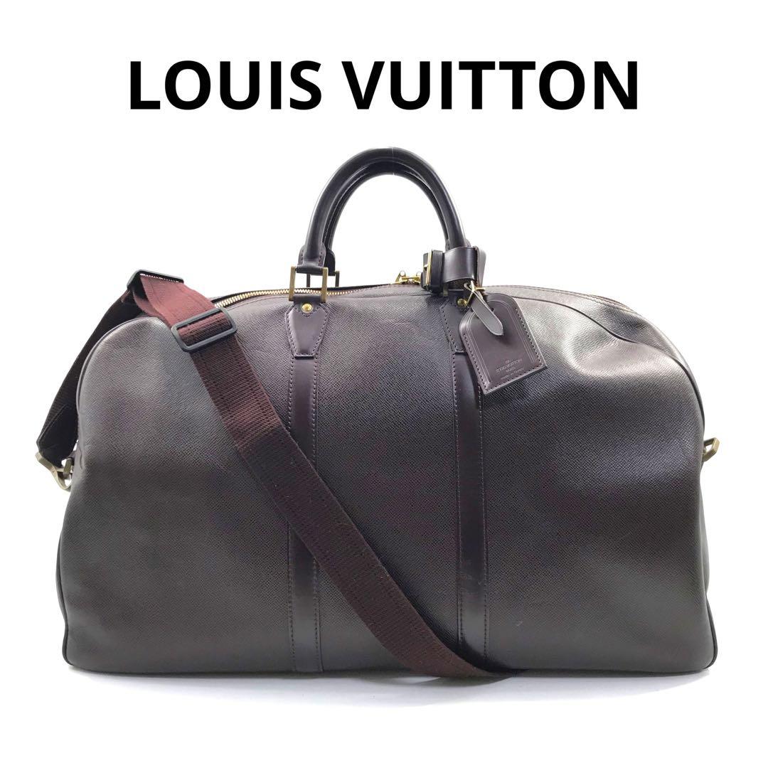 LOUIS VUITTON ケンダル ボストンバッグ アカジュー タイガ