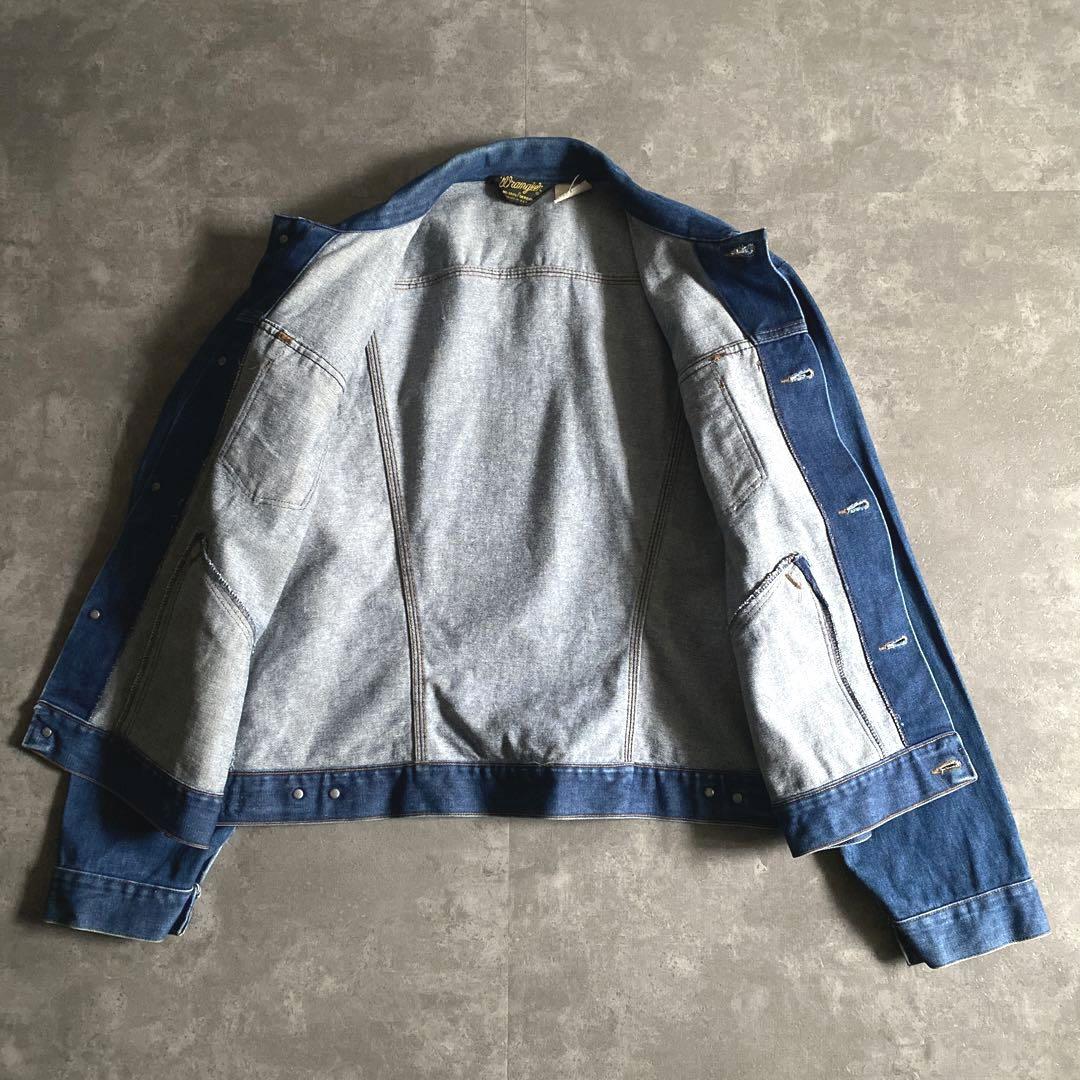 80s Wrangler 74126NV デニム ジャケット USA製 50