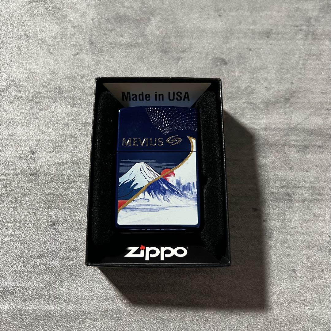 zippo MEVIUS 、メビウス富士山ライター　アメリカ製10周年記念限定品