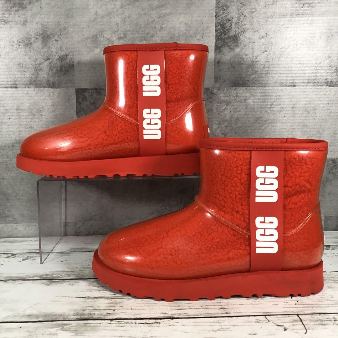 UGG クラシック クリア ミニ【25】レインブーツ ボア 113190