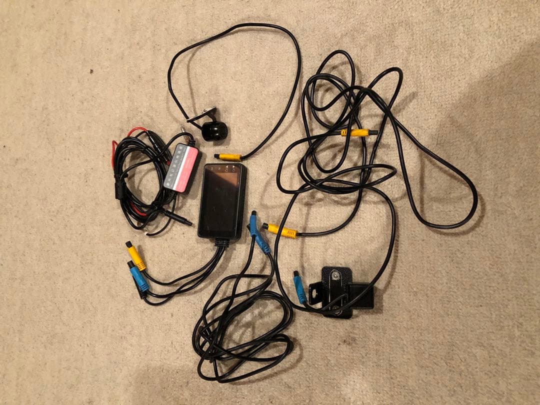 【1月11日まで】バイク用前後カメラ付きドライブレコーダー