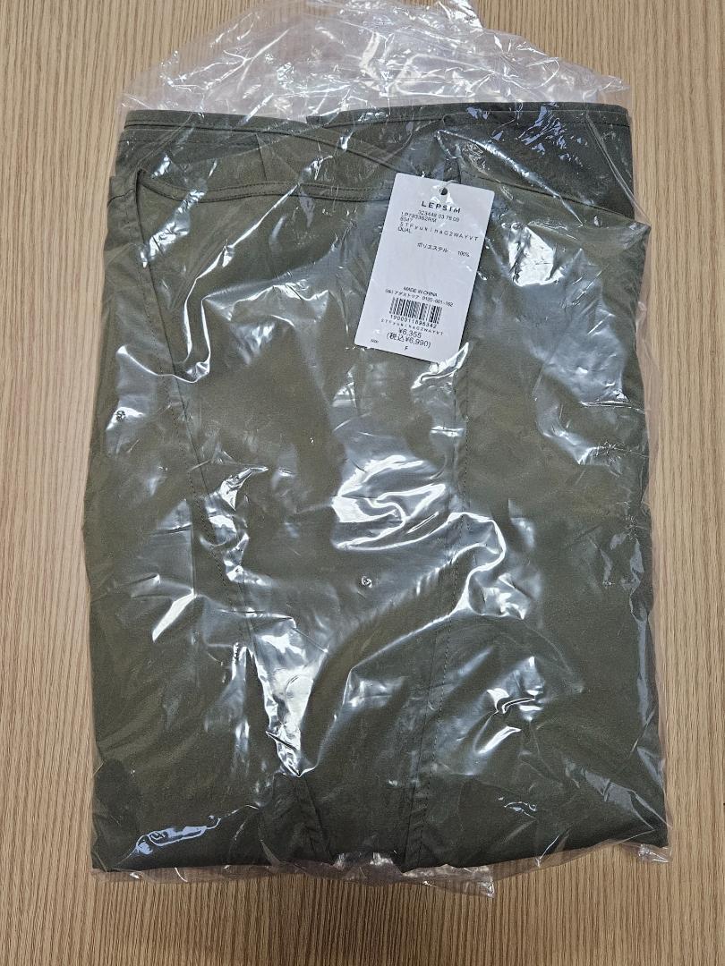 新品　LEPSIM　【ゆきは企画】ギャザー2WAYベスト　カーキ