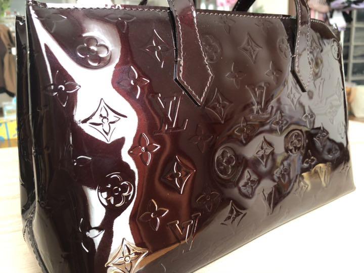 LOUIS ウィルシャーPM ハンドバッグ x3zNd-m23977882120 VUITTON ヴェルニ 定番好評