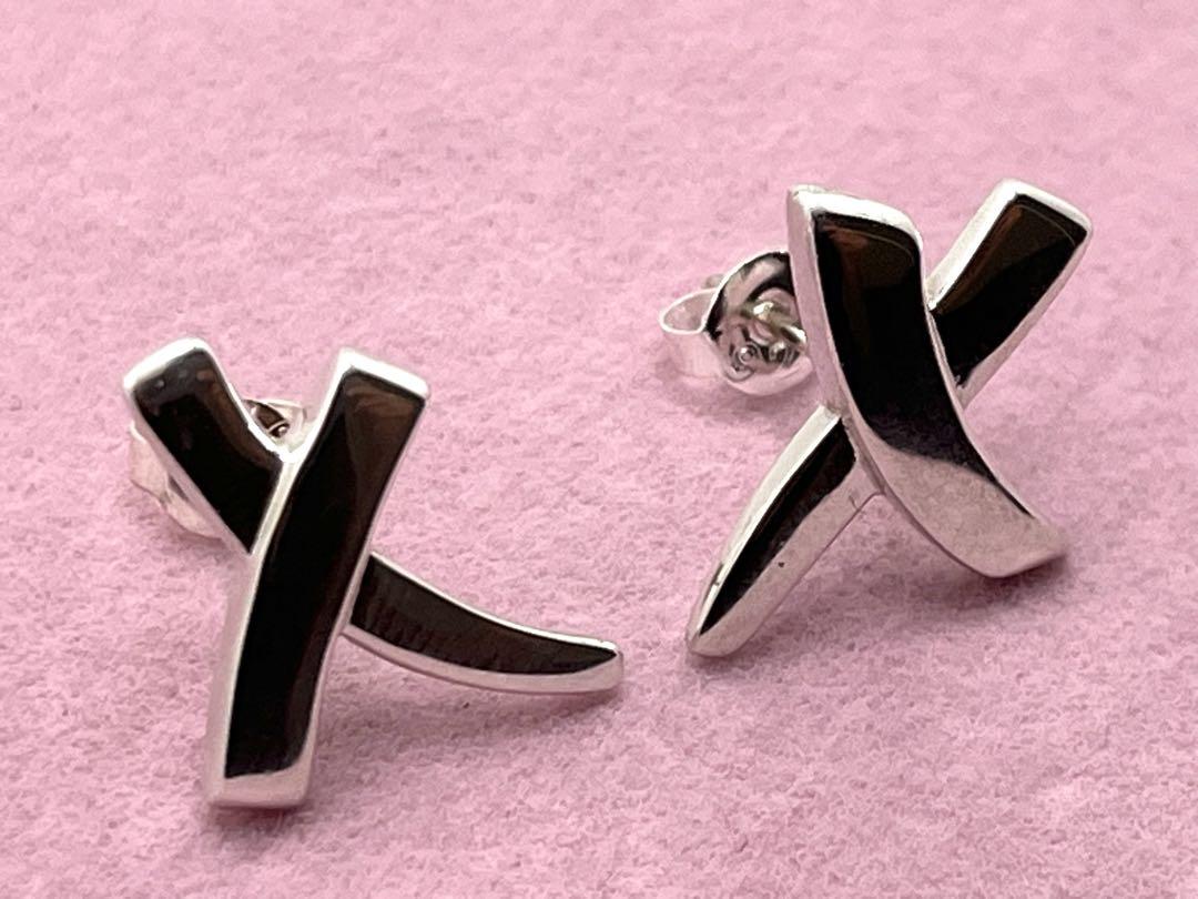 h104 ティファニー　キス X ピアス　パロマピカソ　グラフィティ　925
