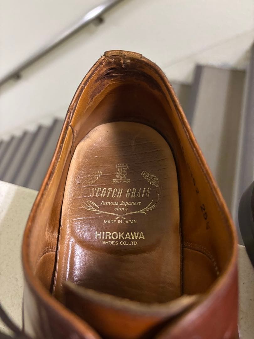 スコッチグレイン_ストレートチップ|25.5cm25.5cm・SCOTCH GRAIN