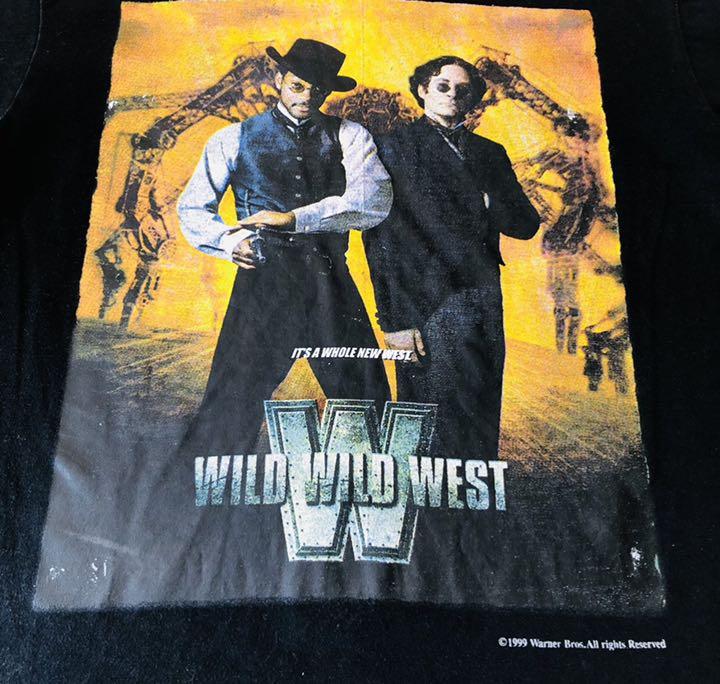 人気定番SALE ワイルド ワイルド ウエスト ウィル スミス 映画Tシャツ L 284Pv-m23979839482 在庫日本製