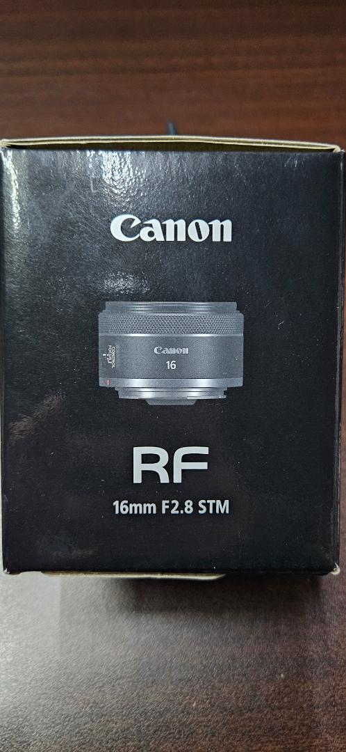 「美品」Canon RF 16mm F2.8 STM