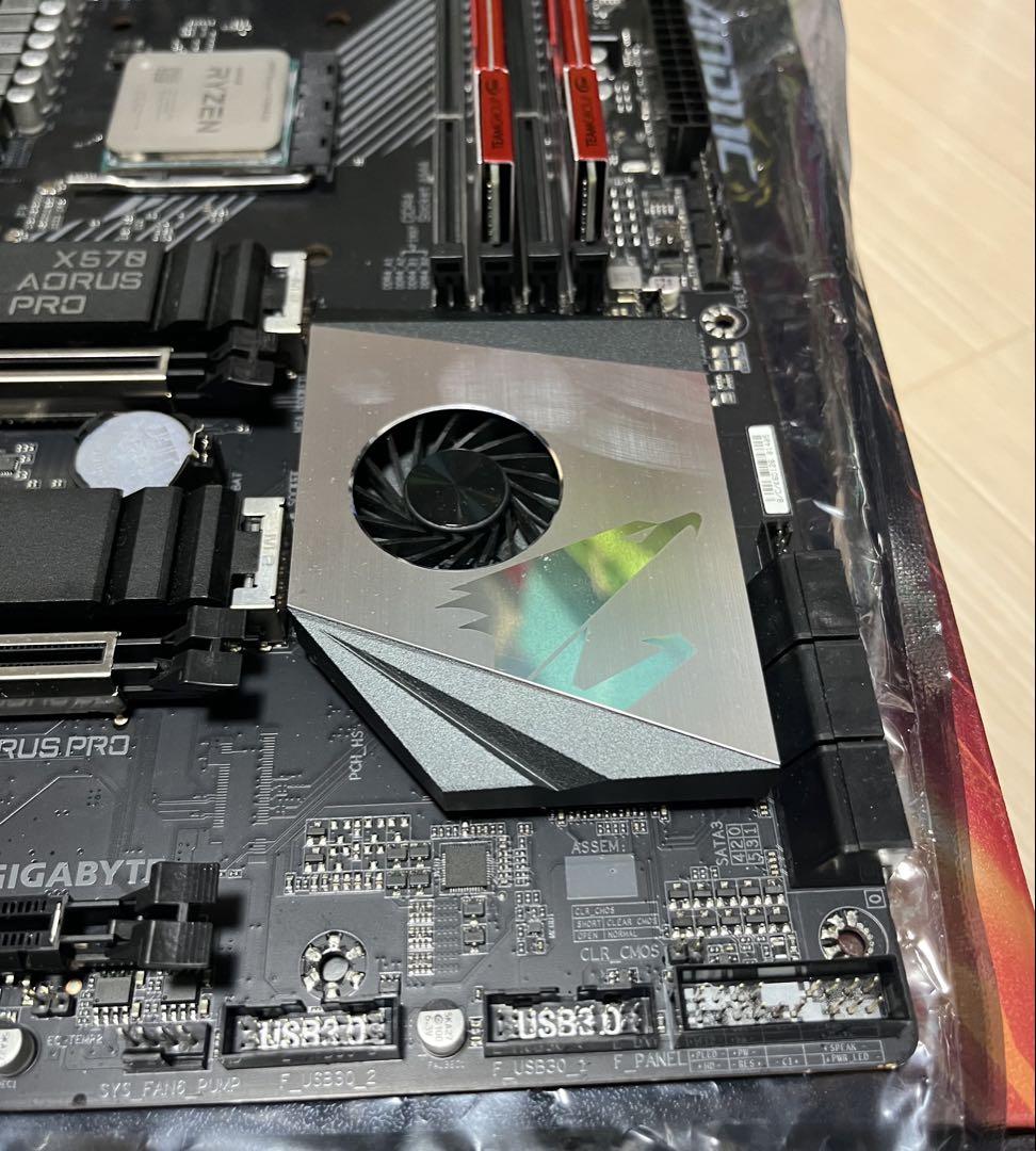 CPU Ryzen7 5700X3D X570 AORUS PRO DDR4 32GB