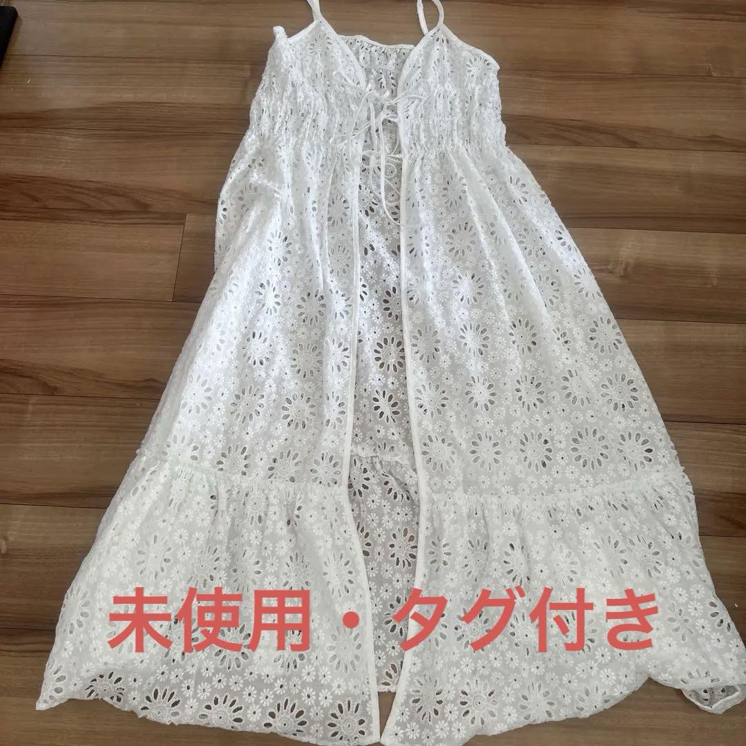 【未使用】レースキャミワンピース