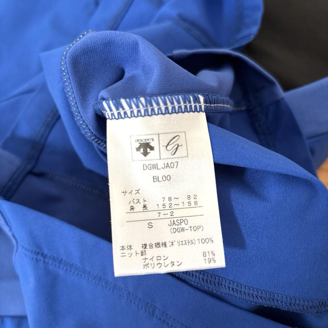 descente golf 半袖襟付きトップス