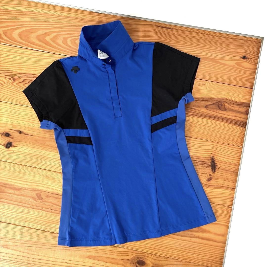 descente golf 半袖襟付きトップス