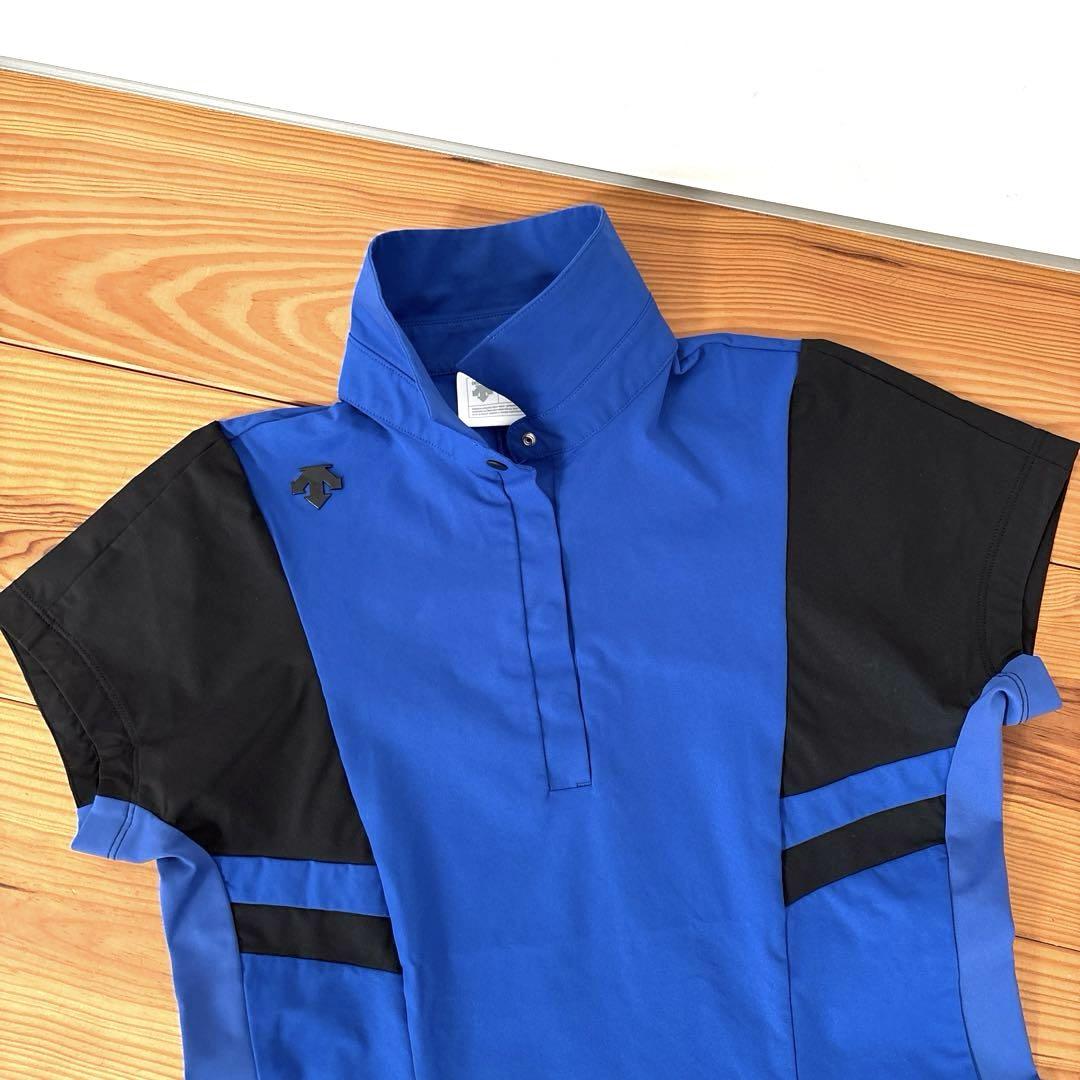 descente golf 半袖襟付きトップス
