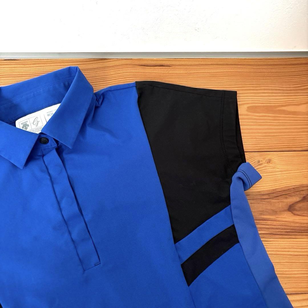 descente golf 半袖襟付きトップス