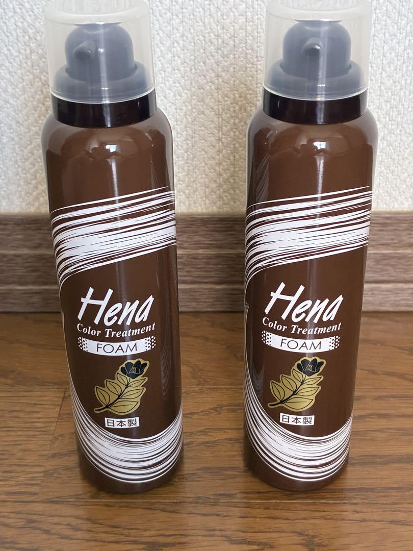 ☆未使用☆Hena カラー トリートメント フォーム ダークブラウン