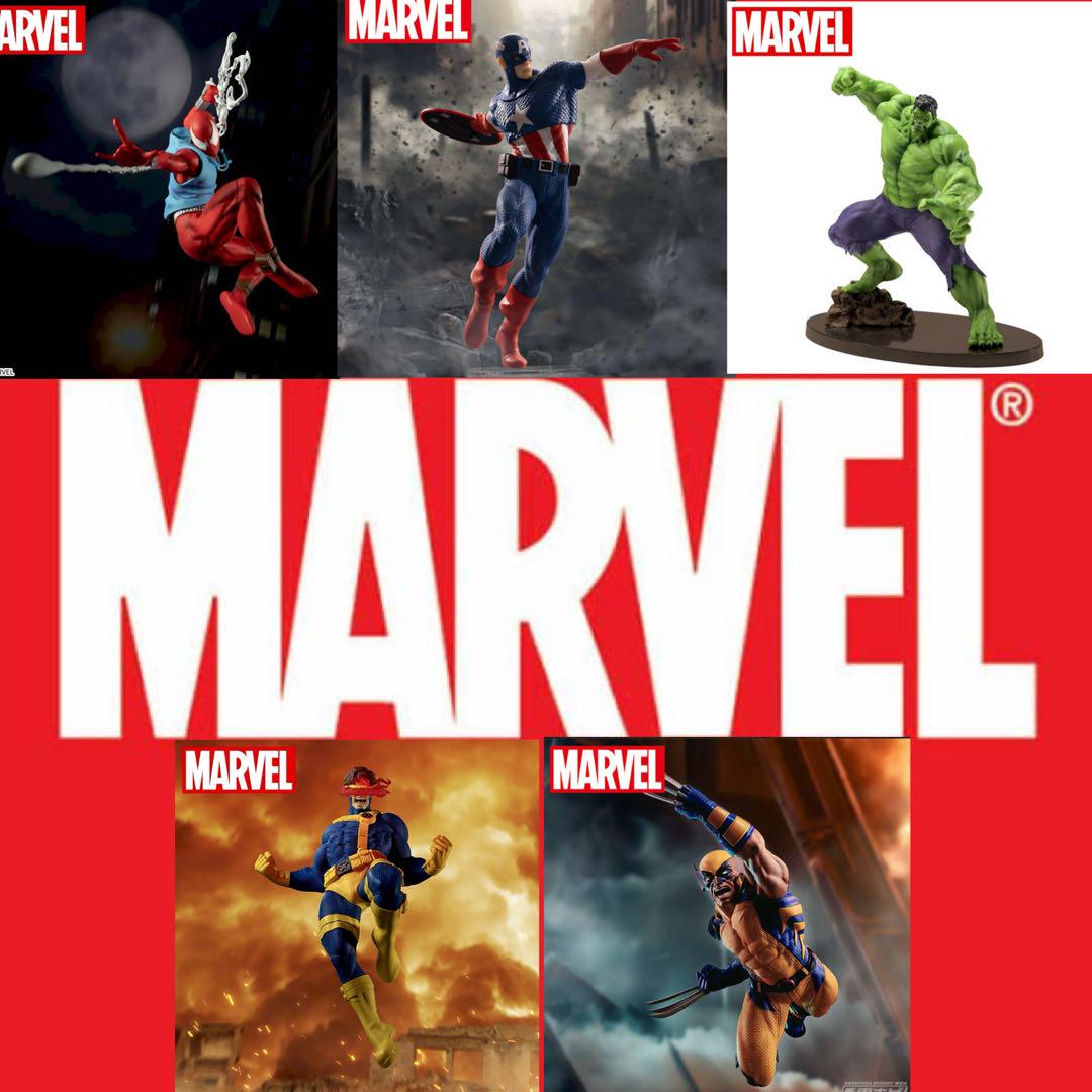 MARVEL アメコミ フィギュア 5体セット - メルカリ MARVEL アメコミ フィギュア 5体セット - メルカリ
