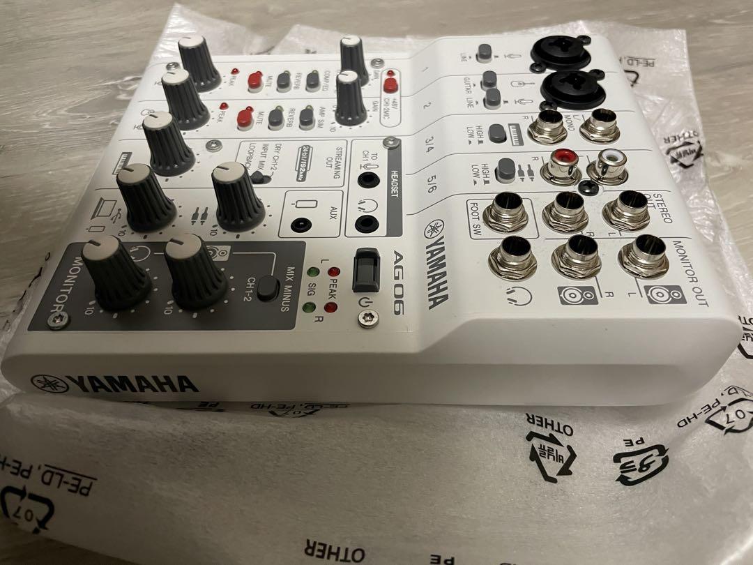 YAMAHA AG06MK2 ミキサー