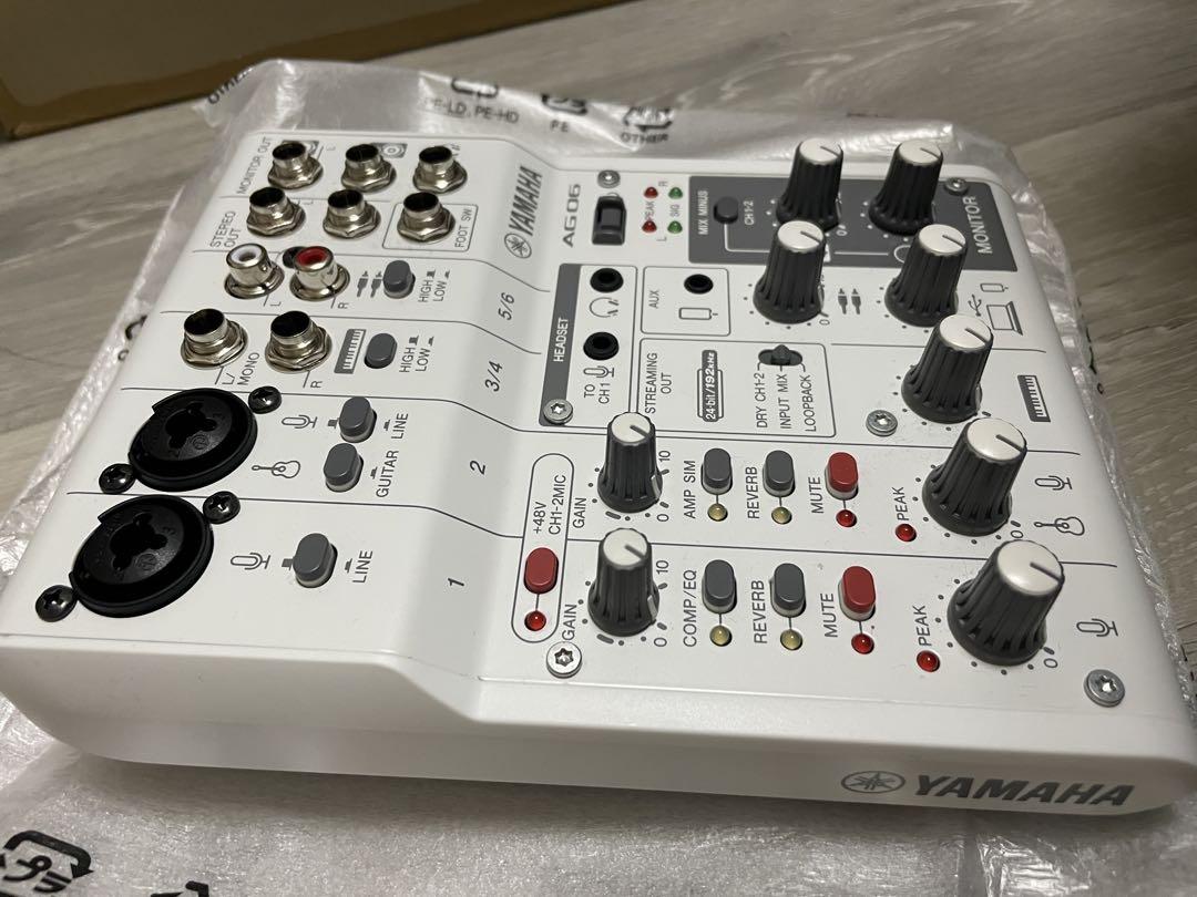 YAMAHA AG06MK2 ミキサー